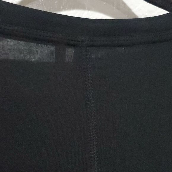 Banana Republic The Signature Tee Collection Long Sleeve Tunic in Black Size S - Picture 8 of 13